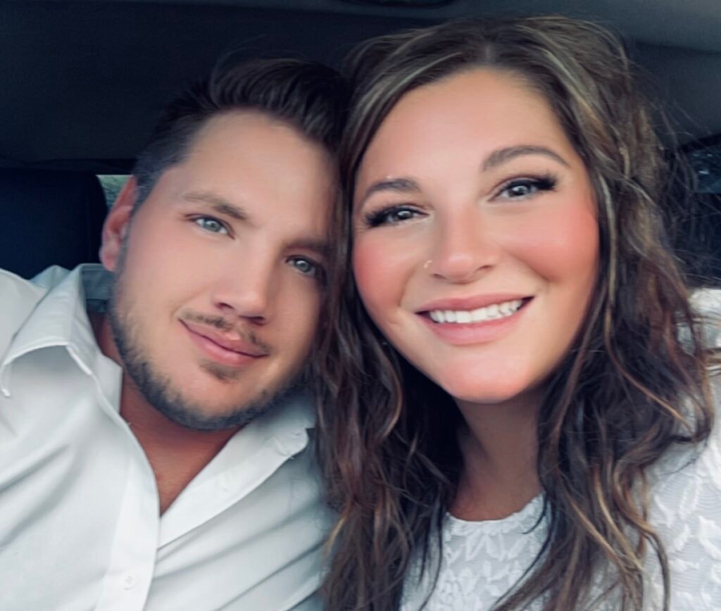 Brittney and her husband.